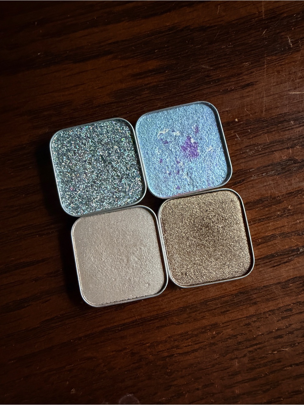 Seint Eyeshadow set of 4- Everest, Finn, Bowie and Blue Satin
